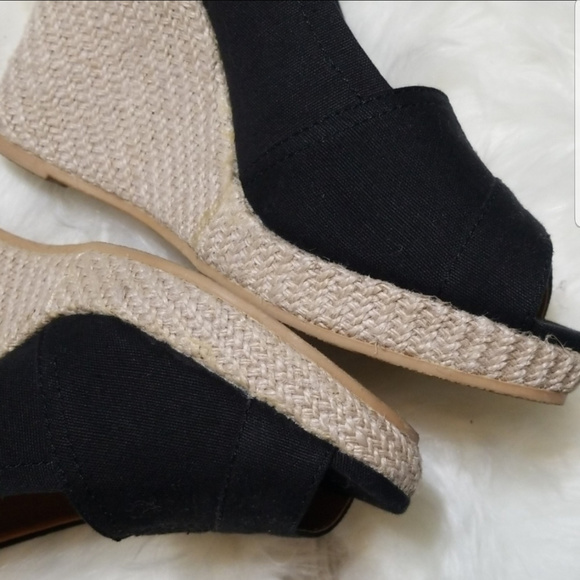 3/$20 QUPID|Open Toe 3" Heeled Espadrilles Sz 6 - Picture 4 of 7